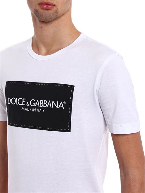 dolce gabbana italia t shirt|dolce gabbana formal shirts.